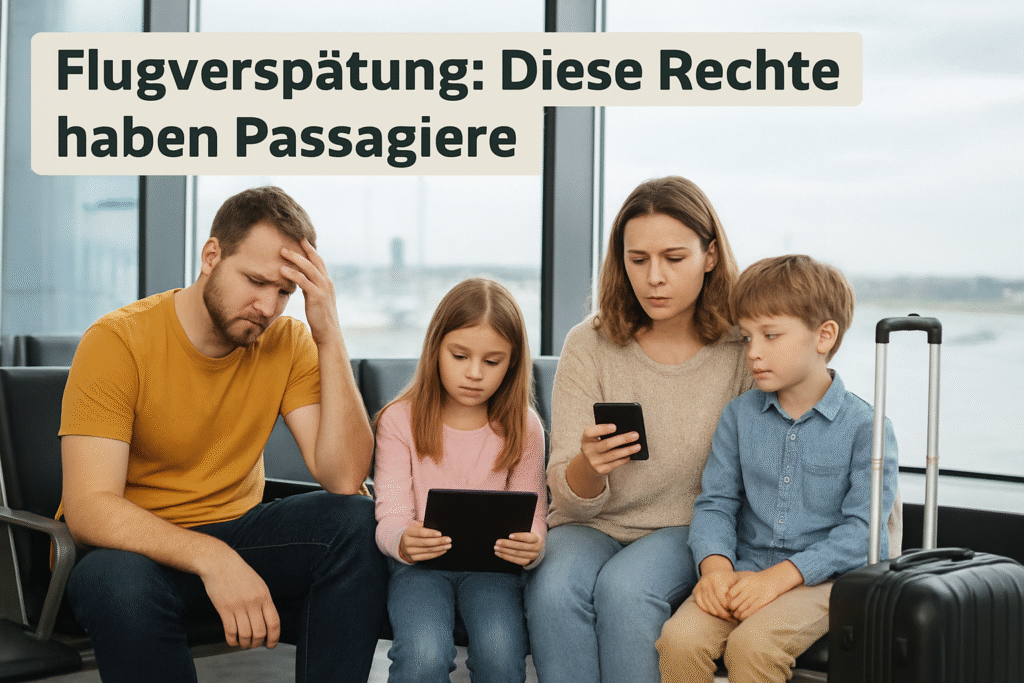 Titelbild zu „Flugverspätung: Diese Rechte haben Passagiere“