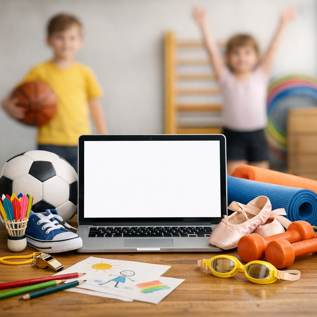 Titelbild zu „Newsletter-Ideen für Kindersport und Freizeitkurse“